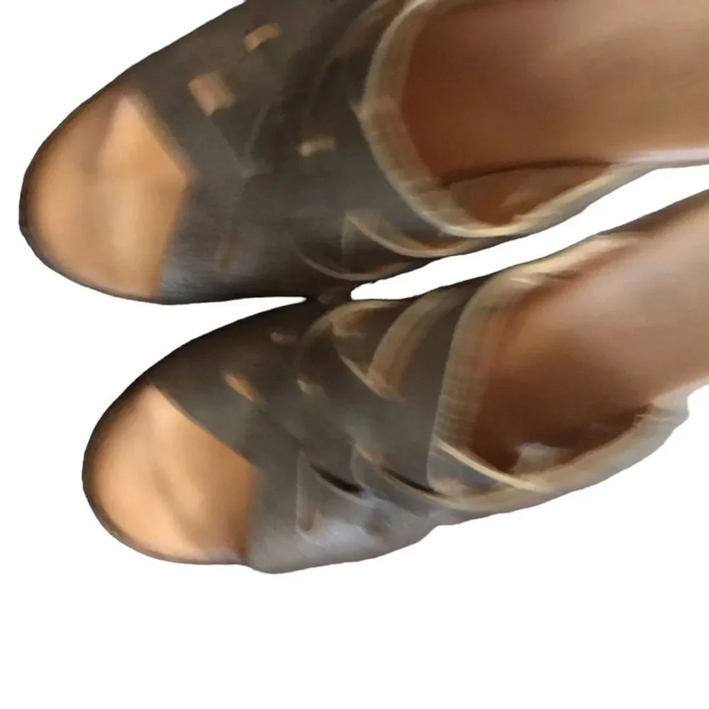 Korks size 8 wedge high sandal excellent condition see pics purchased @Nordstrom